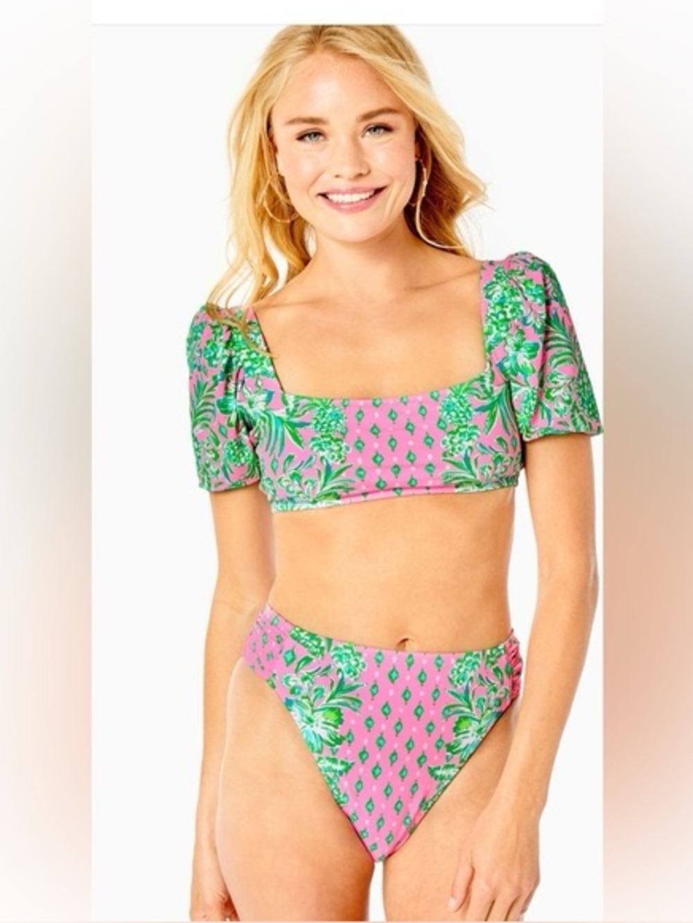 Ressina Ruffle Swim Top (Top Only)